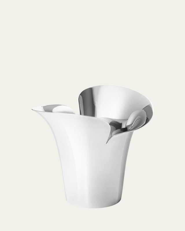 Bloom Botanica Petite Stainless Steel Flower Pot